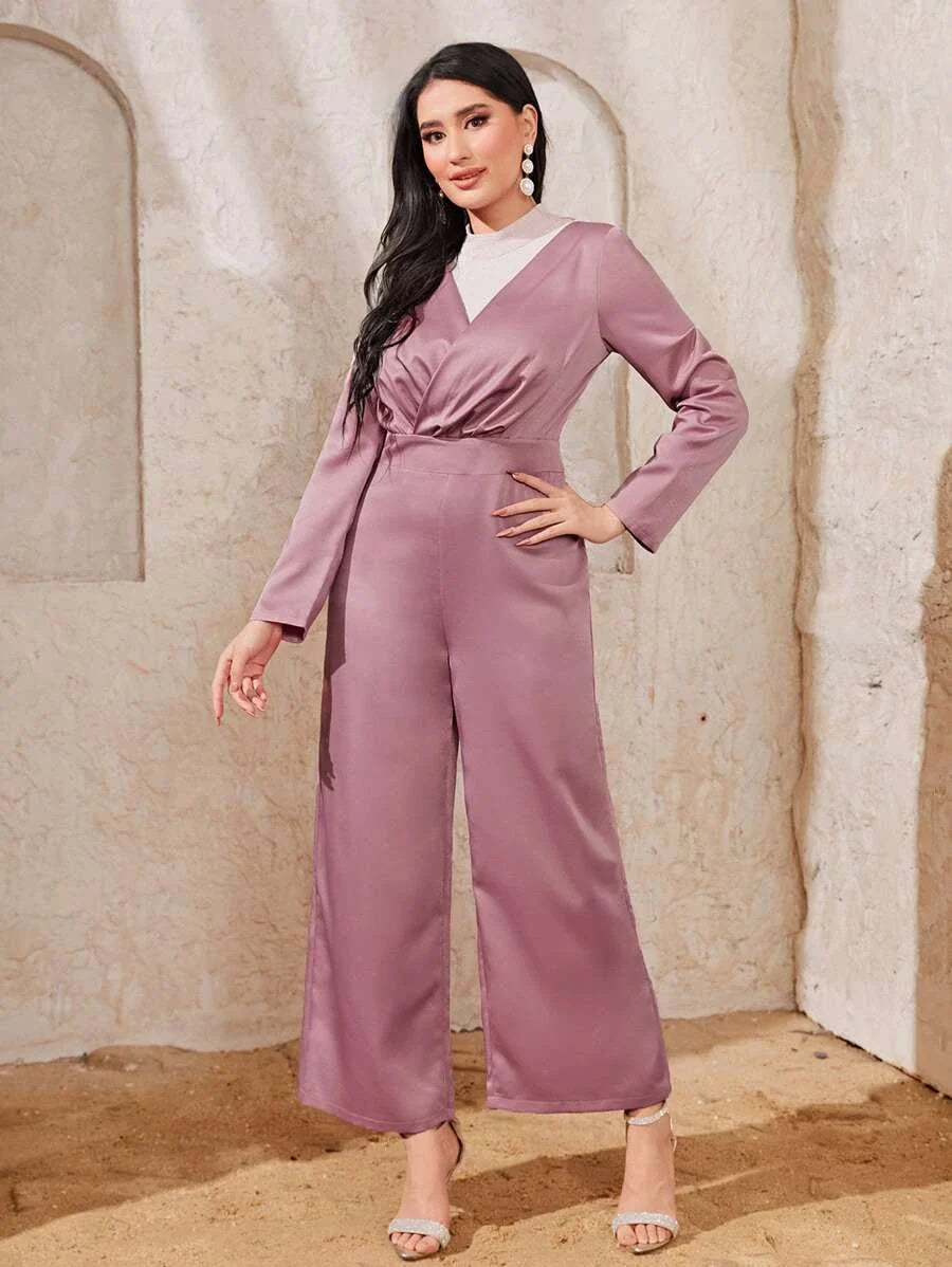 Wide Leg Elegant Jumpsuit