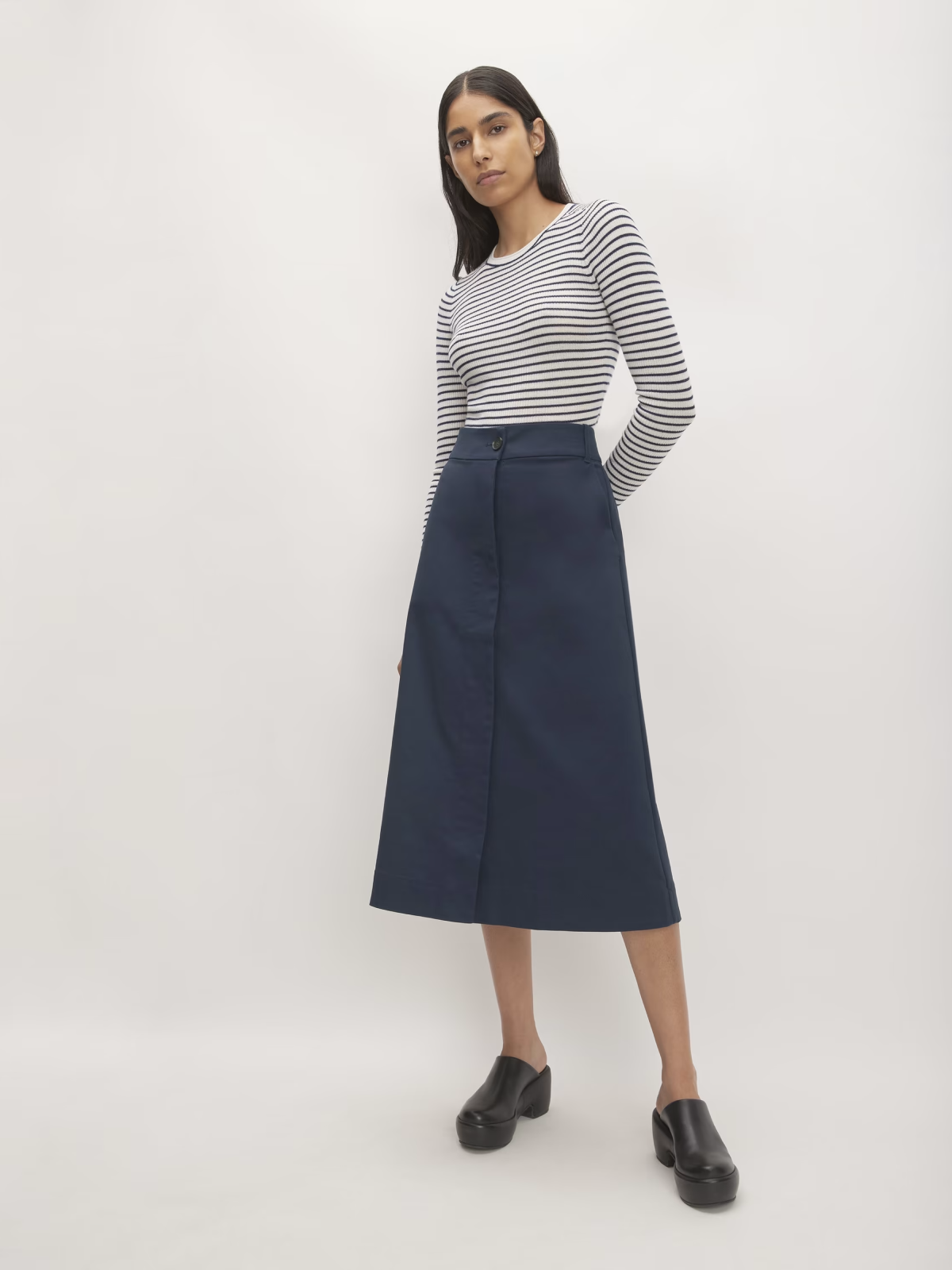 The Structureded A-Line Skirt