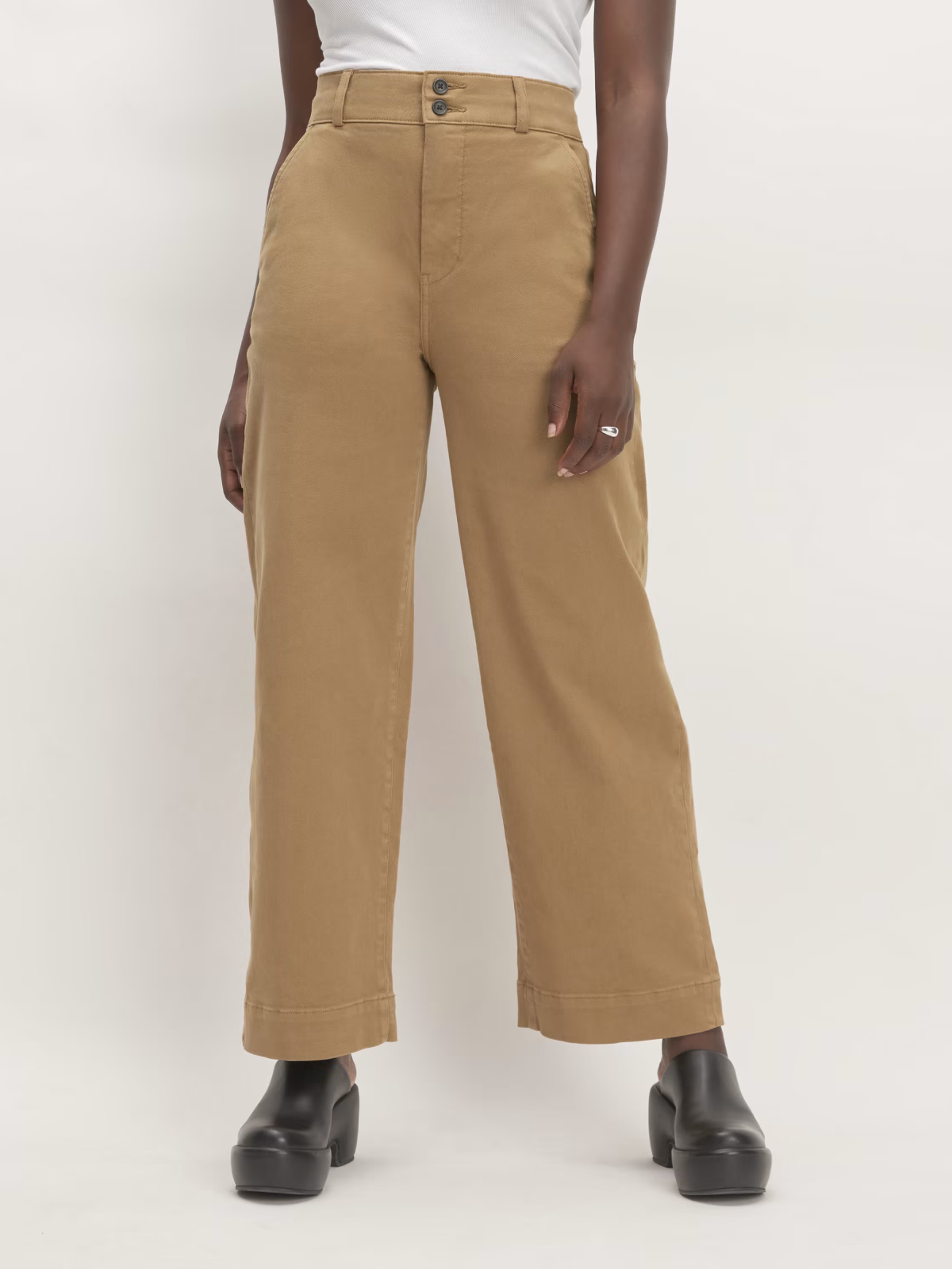 The Organic Wide-Leg Pant