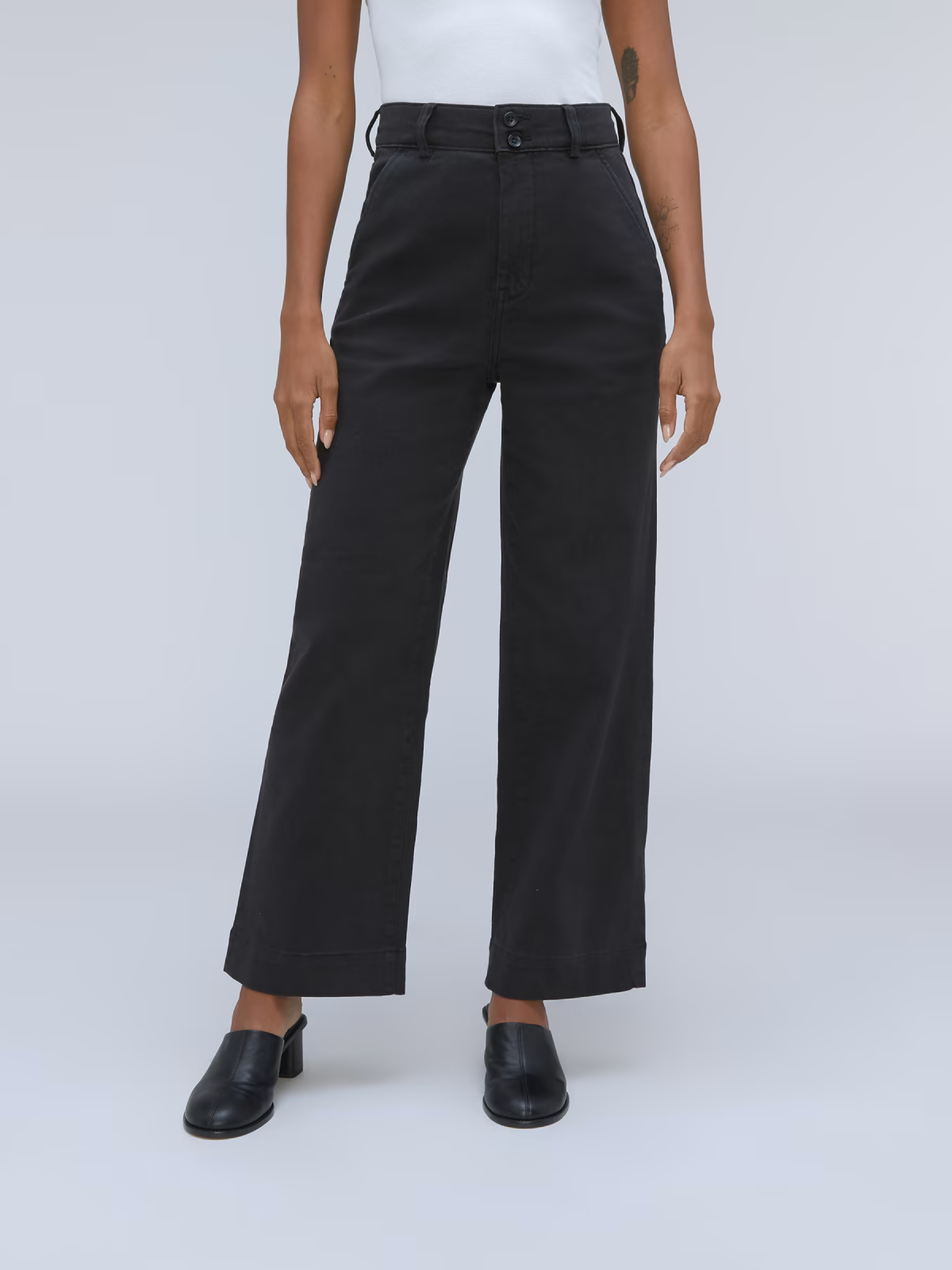 The Organic Wide-Leg Pant